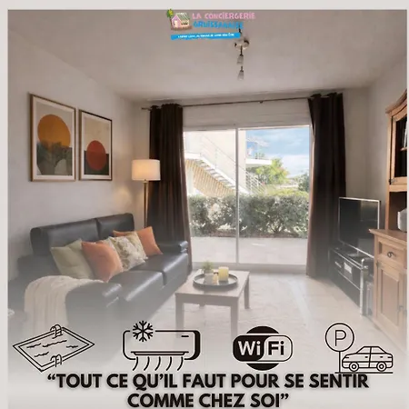 Les Jardins Du Phoebus Geolia Piscine Climatisation Parking By Lcg * גרואיסאן