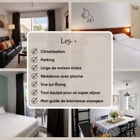Les Jardins Du Phoebus Piscine Climatisation Parking By Lcg Apartman